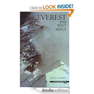 Everest The West Ridge Thomas F. Hornbein  Kindle Store