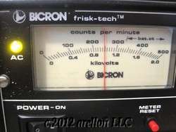Bicron Frisk Tech Radiation/Geiger Counter w/G 1 LE Scintillation 