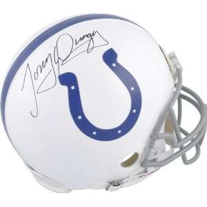Tony Dungy Autographed Helmet  Details Indianapolis Colts, Pro Line 