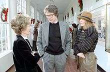 keaton at the white house with warren beatty and first lady nancy 