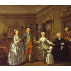 Hand Made Oil Reproduction   William Hogarth   24 x 20 inches   The 