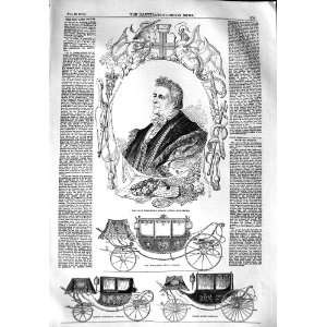  1851 WILLIAM HUNTER LORD MAYOR STATE CARRIAGE SHERIFF 