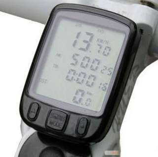 New Waterproof Cycling Bicycle Bike 24 functions Computer Odometer 
