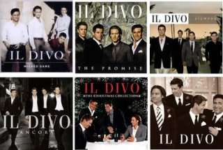 Il Divo Audio Collection 6 CD set   all their CD releases 2005 2011 