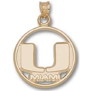  Miami 10K Gold Pendant