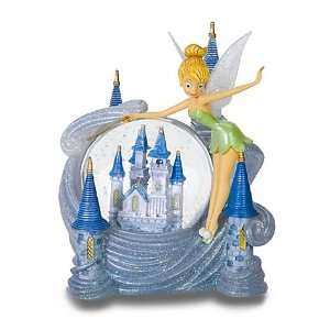  Disney World Tinkerbell Cinderella Castle Snowglobe