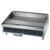 USED VULCAN 624A 24 COMMERCIAL COUNTER TOP GAS SPLIT FLAT GRILL 