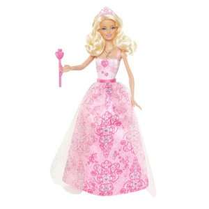    Barbie Princess Barbie Pink Dress Doll   2012 Version Toys & Games
