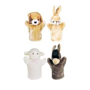   FORMERLY MT&B LAMB DONKEY AND BUNNY FARM PUPPET SET II INLCUDES PUPPY