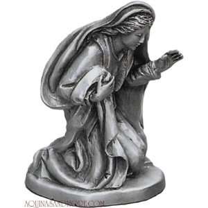  Mary Pewter Nativity Statue