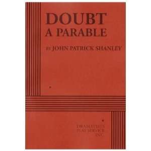  By John Patrick Shanley Doubt A Parable  Author  Books