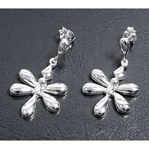  Sterling Silver 30mm Dragonfly Earrings Jewelry