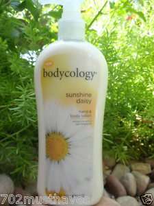 Bodycology SUNSHINE DAISY Hand Body Lotion +Shea Butter  