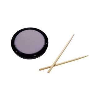  Practice Drum Pad with Sticks Musical Instruments
