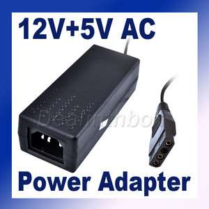 12V+5V AC Adapter Power Supply HDD Hard Disk Drive IDE  