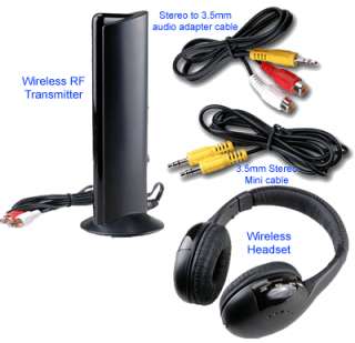  For 2 In 1 Wireless/Wired Stereo Headphone With Microphone + FM Radio