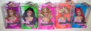 Barbie Doll Fashionistas 5 Swap Swappin Style Heads NEW  