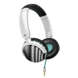Philips ONeill SHO8800/28 On Ear Headphones (White Black Checked)