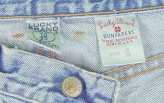 Lucky Brand Dungarees Jeans Button Fly Straight 10 / 30  