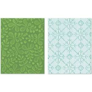 Textured Impressions 2 Pack Embossing Folders By Basic Grey Figgy 
