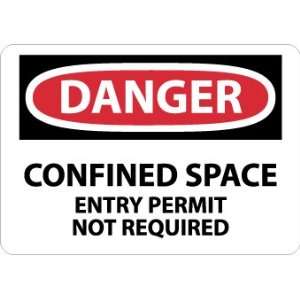  SIGNS CONFINED SPACE ENTRY PERMIT NOT REQUIRED
