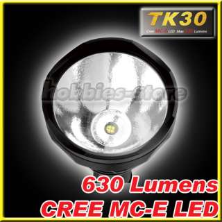 Fenix TK30 Cree MC E LED Flashlight +Charger+Batt. NEW  