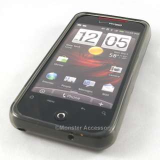 The HTC Droid Incredible Smoked Soft Crystal Skin TPU Case accessory 