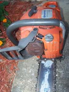 Husqvarna 570 X Torq Chain Saw Chainsaw 20 Bar Parts Repair Needs 