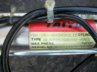 Taiyo Hydraulic Cylinder 35H 2R RLA32S70B200 ABE2 CNC  