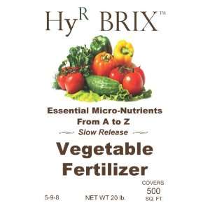  HyR Brix Vegetable Fertilizer with Essential Micro 
