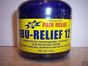PAIN RELIEF CREAM   Homeopathic USP Ibuprofen Cream  