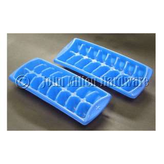 Rubbermaid Periwinkle Blue Plastic Ice Cube Trays 071691146346  