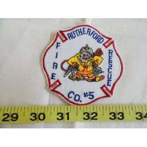  Rutherford Co. #5 Fire Rescue Patch 