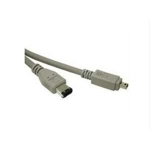  3m 6 pin to 4 pin Firewire Cable Electronics