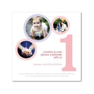  Birthday Party Invitations   First Moments Rose By 