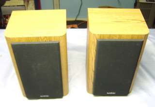 Vintage Infinity RS 2000 Bookshelf Speakers with original Refurbished 