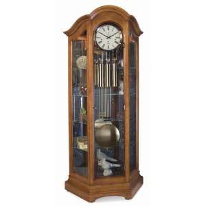  Opus Curio Floor Clock by Ridgeway   Autumn Harvest Finish 