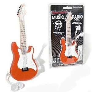  Guitar FM Scan Radio   Red Electronics