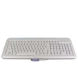  107 Key PS/2 Multimedia Keyboard (Beige) Electronics