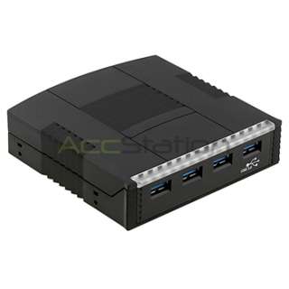   USB 3.0 4 Port Hub Cable Adapter For Windows XP/Vista/7/Mac OS  