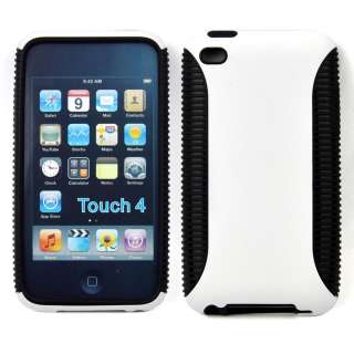 WHITE TPU SKIN CASE COVER FOR IPOD TOUCH 4TH GEN 4G 4  