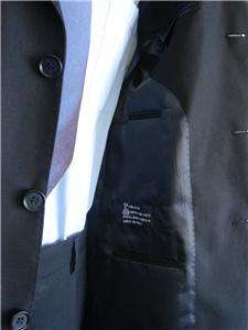 New Italian Men Wool Suit 3BTN Dark Navy Size 48R 48 R  