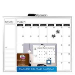 Franklin Covey Magnetic Dry Erase Calendar Metal Frame 16 x 20 by 