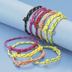  72 Friendship Rope Bracelets Toys & Games