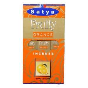  Fruity Orange   Satya Color Series   Twelve 15 Gram 