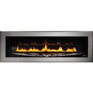   Special Edition Linear Propane Gas Fireplace   Silver