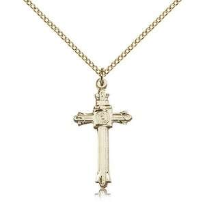  Gold Filled Cross Pendant Jewelry