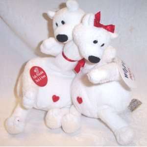  Bestever Wobble Necks Valentine Bears Patrick & Patricia 8 
