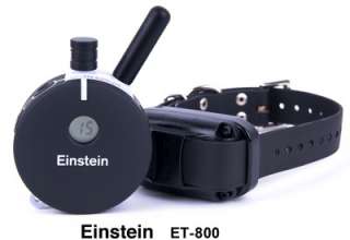 Einstein ET 800 Remote 1 Dog Training Collar w/ Stimulation Tone Night 