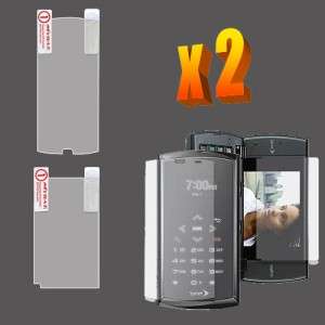 2X Clear LCD Screen Protector Sanyo Incognito SCP 6760  